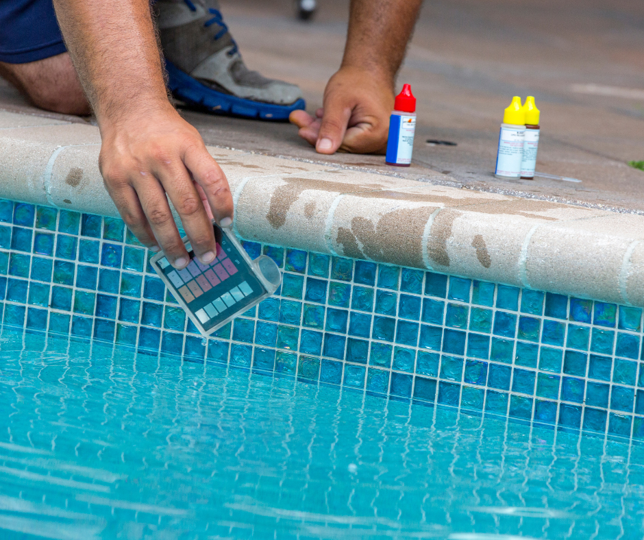 Weekly swimming pool maintenance service Mississippi